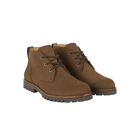 Chaussure Le Chameau La Chukka en nubuck pour hommes, imperméable avec semelle crantée pour adhérence et semelle intérieure onSteam pour régulation d'humidité et confort exceptionnel.