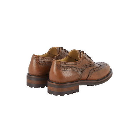 Chaussure pour hommes Le Chameau Normandy en cuir résistant à l'eau avec semelle crantée offrant confort et adhérence, idéale pour toutes les saisons et adaptées à l'usage en ville et à la campagne