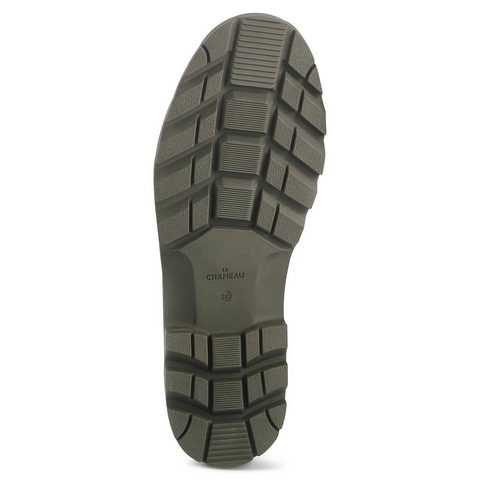 Le Chameau Chasseur women's leather-lined boots showcasing exceptional comfort, waterproof design, handcrafted quality, made with durable Chamolux rubber, perfect for engaging in outdoor activities