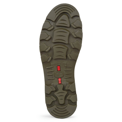 Bottes Le Chameau Chasseur doublées en cuir premium avec fermeture éclair étanche, fabrication artisanale en caoutchouc Chamolux, protection contre l'abrasion, semelle tout-terrain pour un confort optimal et durabilité dans toutes les conditions extérieures