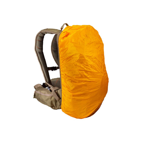 Sac à dos technique Bergara Daypack 35L en polyester 1000D avec fermetures éclair YKK, adapté pour la chasse, équipé d'un système de flux d'air, de bretelles ergonomiques et d'un porte-fusil intégré, coloris olive foncé