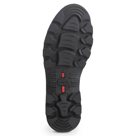 Bottes Le Chameau Vierzon doublées en jersey en caoutchouc étanches avec semelle antichoc, parfaites pour la marche en campagne et adaptées à tout type de terrain.