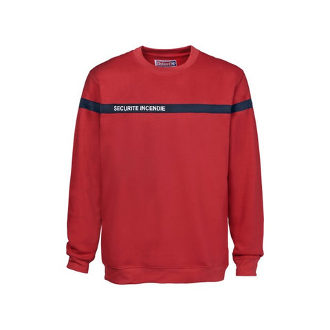 Sweat-shirt Percussion Sécurité incendie 1571XS