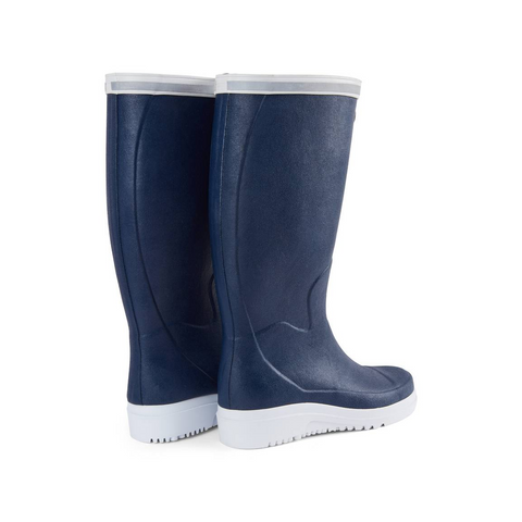 Bottes pour femmes Le Chameau Marinord Evo avec doublure ponti, offrant durabilité, confort et stabilité pour les marins professionnels, avec semelle antidérapante et renfort 360° pour une performance optimale en mer.