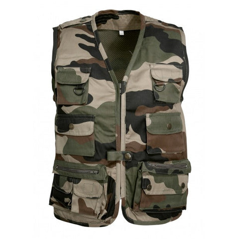 Gilet de chasse enfant Idaho Reporter - camo 29024A