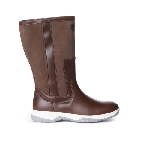 Bottes femmes Le Chameau Pontus avec semelle Michelin offrant adhérence exceptionnelle pour activités nautiques, confort optimal jusqu'à -20°C, design élégant inspiré du Dieu Grec de la Mer