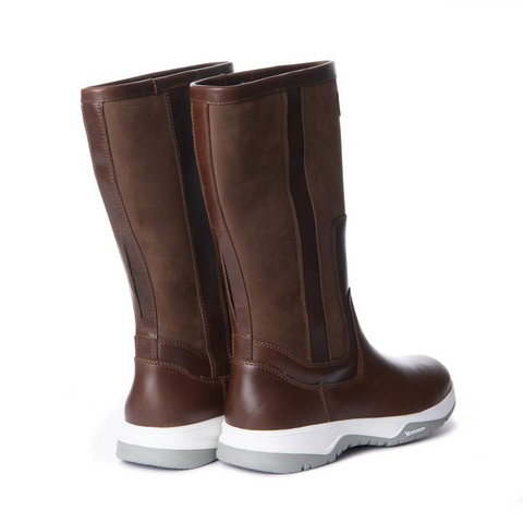 Bottes femmes Le Chameau Pontus avec semelle Michelin offrant adhérence exceptionnelle pour activités nautiques, confort optimal jusqu'à -20°C, design élégant inspiré du Dieu Grec de la Mer