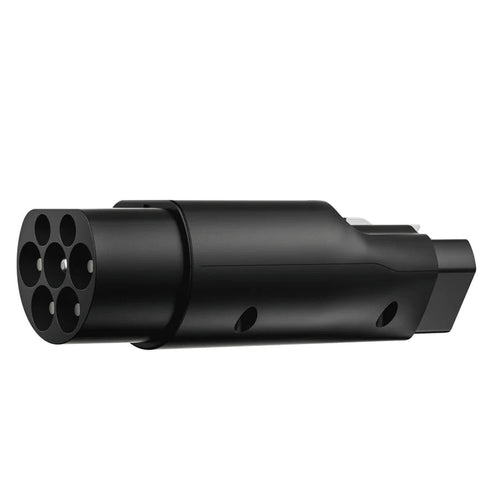 Adaptateur EcoFlow X-Stream permettant une recharge rapide de 3000W pour le générateur portable DELTA Pro sur les bornes de recharge de niveau 2 pour véhicules électriques, avec compatibilité Mennekes Type 2, idéal pour voyageurs et utilisateurs fréquents à la recherche de solutions de recharge rapide et pratique.