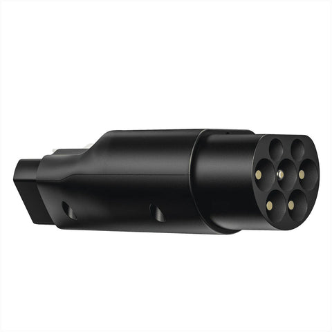 Adaptateur EcoFlow X-Stream permettant une recharge rapide de 3000W pour le générateur portable DELTA Pro sur les bornes de recharge de niveau 2 pour véhicules électriques, avec compatibilité Mennekes Type 2, idéal pour voyageurs et utilisateurs fréquents à la recherche de solutions de recharge rapide et pratique.