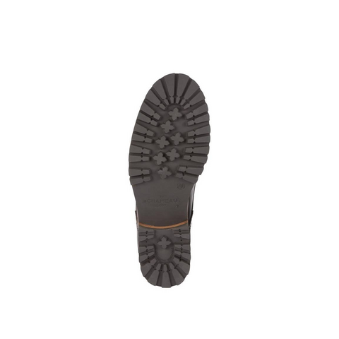 Bottines femmes Le Chameau Artemis en nubuck marron, élégantes et fourrées pour une isolation thermique optimale, avec doublure Sympatex en fausse fourrure et semelles crantées offrant une adhérence exceptionnelle sur terrains glissants, idéales pour garder vos pieds au chaud et au sec pendant l'hiver