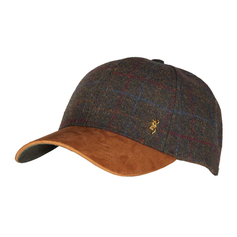 "Casquette Browning Paul, style vintage avec une touche moderne, idéale pour les chasseurs et les pêcheurs."