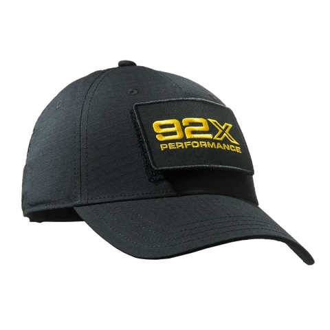 Casquette Beretta 92X Performance en coton et filet 3D respirant, accessoire idéal pour le tir avec empiècement Velcro amovible pour personnalisation des looks