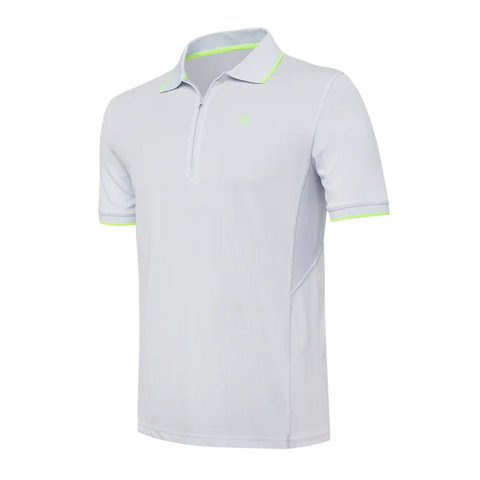 Polo Beretta Ice Power pour homme, conçu pour le tir, en matériau respirant et antibactérien, avec séchage rapide, ventilation optimale, et logo Beretta. Disponible en plusieurs tailles et coloris, idéal pour les activités intenses.