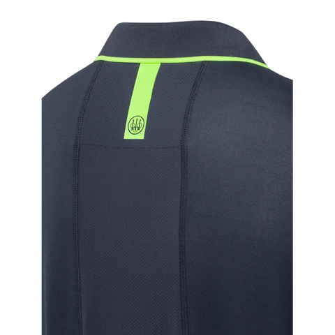 Polo Beretta Ice Power pour homme, conçu pour le tir, en matériau respirant et antibactérien, avec séchage rapide, ventilation optimale, et logo Beretta. Disponible en plusieurs tailles et coloris, idéal pour les activités intenses.