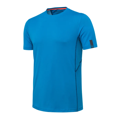 T-shirt Beretta Ice Power pour homme, respirant et antibactérien, conçu pour le tir sportif, offrant une régulation thermique et un séchage rapide, idéal pour les sessions de tir et activités sportives.