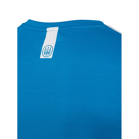 T-shirt Beretta Stripe pour homme, idéal pour les activités en extérieur avec traitement anti-odeurs et protection UV, fabriqué en matériau respirant et léger, coupe regular pour un confort optimal