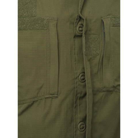 Veste Beretta BDU Field pour homme, conception ripstop légère et robuste, en nylon et coton, parfaite pour les activités tactiques et en plein air avec poches YKK, ajustement velcro, et logo Beretta brodé