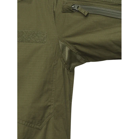 Veste Beretta BDU Field pour homme, conception ripstop légère et robuste, en nylon et coton, parfaite pour les activités tactiques et en plein air avec poches YKK, ajustement velcro, et logo Beretta brodé