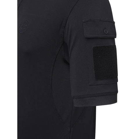 Polo Beretta Miller pour homme en Polartec Delta™, offrant confort excepcional, régulation thermique, séchage rapide, anti-odeurs, protection UV, design élégant avec poche porte-stylo, idéal pour activités en plein air