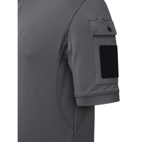 Polo Beretta Miller pour homme en Polartec Delta™, offrant confort excepcional, régulation thermique, séchage rapide, anti-odeurs, protection UV, design élégant avec poche porte-stylo, idéal pour activités en plein air