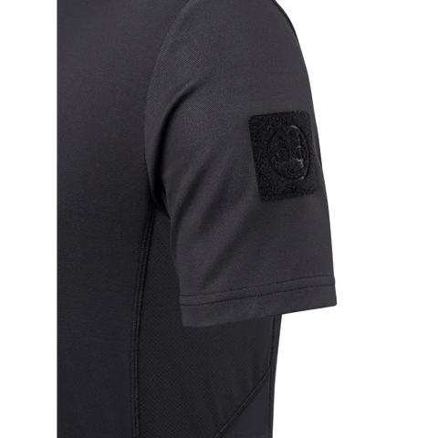 Photo du T-shirt Beretta Corporate Tactical pour homme, en polypropylène respirant, avec des inserts en filet pour une ventilation maximale, un tissu antibactérien à séchage rapide, idéal pour les activités sportives et de plein air