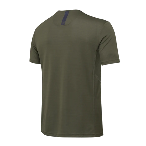 Photo du T-shirt Beretta Corporate Tactical pour homme, en polypropylène respirant, avec des inserts en filet pour une ventilation maximale, un tissu antibactérien à séchage rapide, idéal pour les activités sportives et de plein air