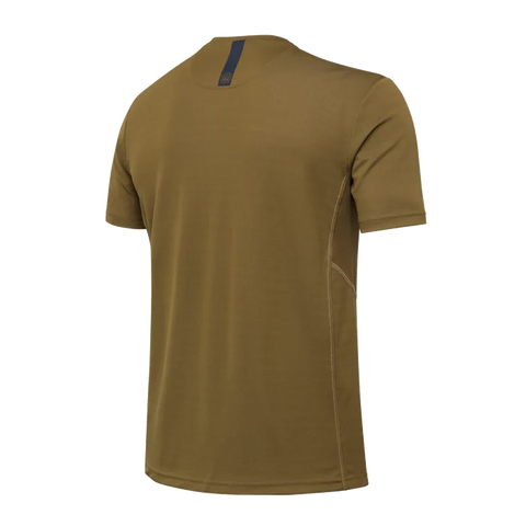 Photo du T-shirt Beretta Corporate Tactical pour homme, en polypropylène respirant, avec des inserts en filet pour une ventilation maximale, un tissu antibactérien à séchage rapide, idéal pour les activités sportives et de plein air