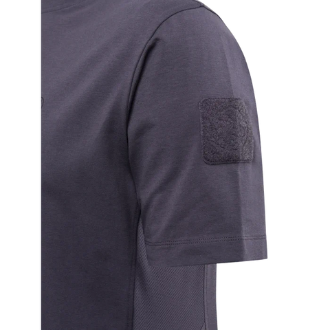 T-shirt Beretta PMX pour homme en coton et élasthanne avec Velcro sur la manche gauche, graphisme PMX au dos, respirabilité améliorée pour activités extérieures et style décontracté