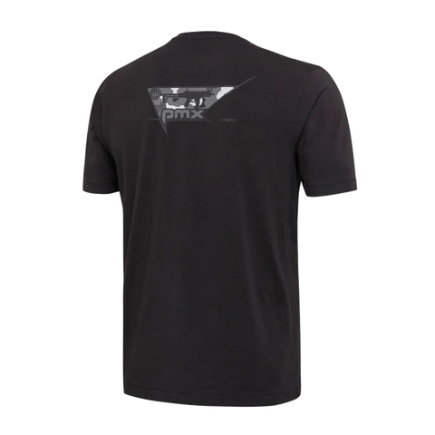 T-shirt Beretta PMX pour homme en coton et élasthanne avec Velcro sur la manche gauche, graphisme PMX au dos, respirabilité améliorée pour activités extérieures et style décontracté