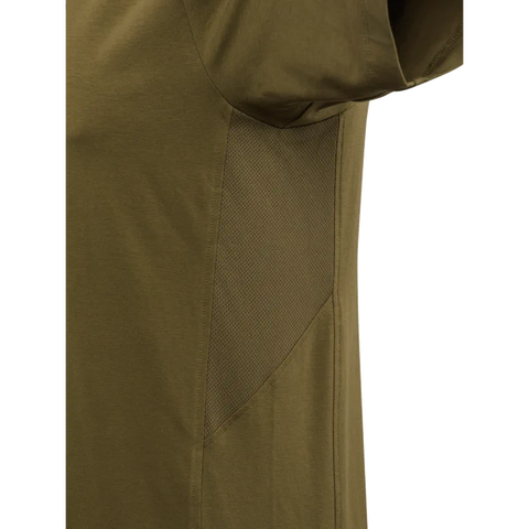 T-shirt Beretta PMX pour homme en coton et élasthanne avec Velcro sur la manche gauche, graphisme PMX au dos, respirabilité améliorée pour activités extérieures et style décontracté