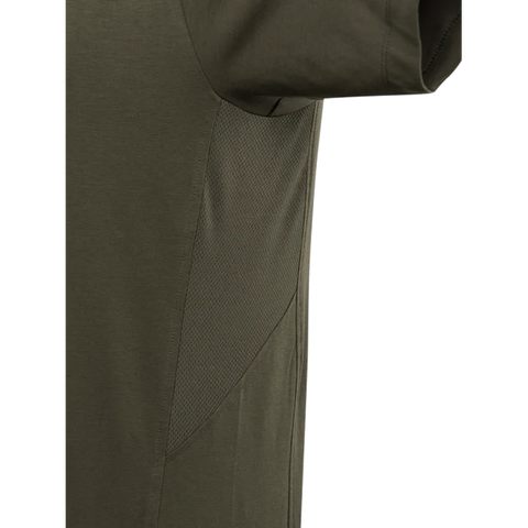 T-shirt Beretta PMX pour homme en coton et élasthanne avec Velcro sur la manche gauche, graphisme PMX au dos, respirabilité améliorée pour activités extérieures et style décontracté