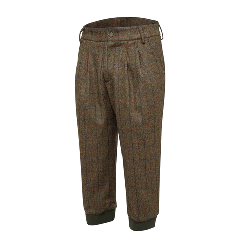 Pantalon de chasse imperméable en laine et cachemire Beretta St James Breeks conçu pour la chasse en battue avec bords-côtes en tricot et boutons personnalisés pour un confort optimal et un look élégant adapté aux conditions extérieures.