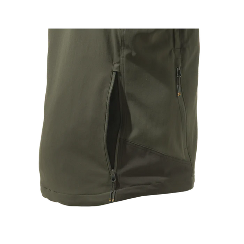 Pantalon Beretta Bymark pour homme, idéal pour la chasse et les activités de plein air, offrant confort, élasticité et résistance avec ceinture élastique et design ergonomique pour une liberté de mouvement optimale