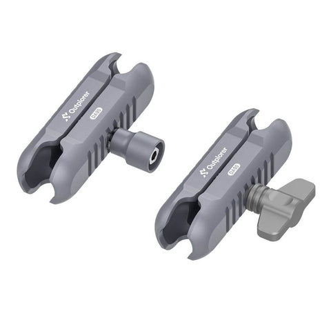 Support Smartphone Outplorer pour rétroviseur avec suspension pneumatique, conçu pour absorber efficacement les vibrations sur routes accidentées, compatible avec de nombreux modèles de téléphones et équipé d'un système antivol sécurisé.