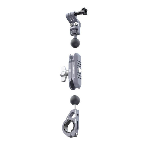 Kit Caméra Panoramique Outplorer G100 avec accessoires modulables, idéal pour capturer des vidéos immersives à 360° en aventure, incluant une sécurité antivol et une compatibilité étendue, parfait pour les aventuriers modernes