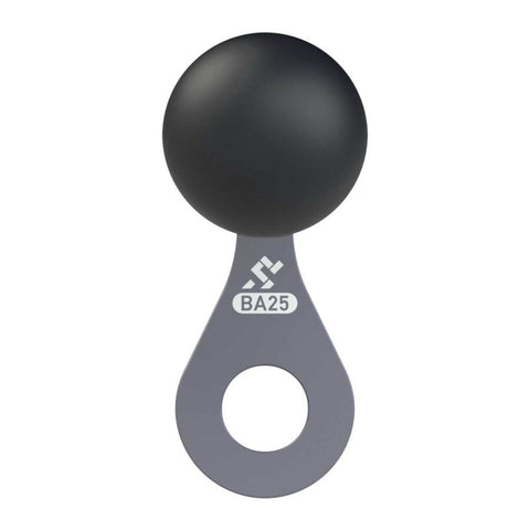 Outplorer adaptateur collier avec boule pour support smartphone, accessoire modulable pour vélo et moto offrant angle de rotation universel pour un ajustement flexible, couleur grise, dimensions 50x40x20mm, poids 0,03kg