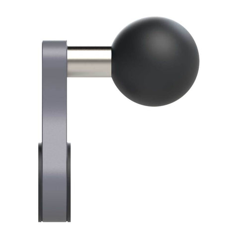 Outplorer adaptateur collier avec boule pour support smartphone, accessoire modulable pour vélo et moto offrant angle de rotation universel pour un ajustement flexible, couleur grise, dimensions 50x40x20mm, poids 0,03kg