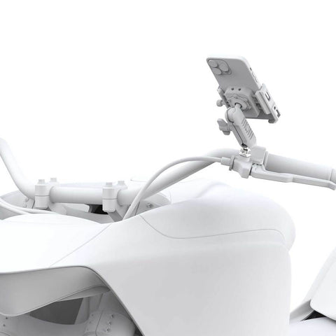 Adaptateur Outplorer pour support smartphone compatible avec filetages M6, M8, M10, idéal pour fixation personnalisée et robuste sur vélos et motos, accessoire modulaire pour installation stable de téléphone mobile