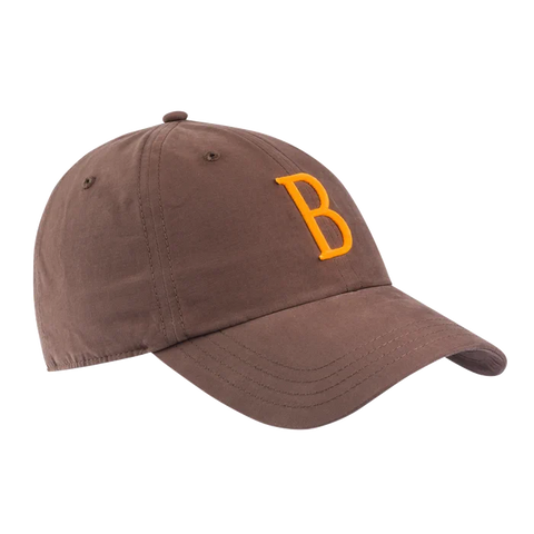 Casquette de baseball Beretta Big B pour chasseurs avec broderie élégante, en mélange de coton et polyester, équipée d'un bandeau anti-transpiration et d'un réglage velcro pour un ajustement personnalisé et confortable