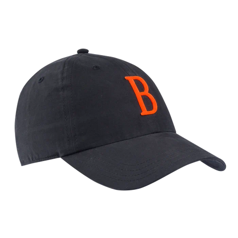 Casquette de baseball Beretta Big B pour chasseurs avec broderie élégante, en mélange de coton et polyester, équipée d'un bandeau anti-transpiration et d'un réglage velcro pour un ajustement personnalisé et confortable