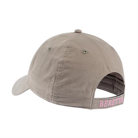 Casquette de baseball Beretta Big B pour chasseurs avec broderie élégante, en mélange de coton et polyester, équipée d'un bandeau anti-transpiration et d'un réglage velcro pour un ajustement personnalisé et confortable