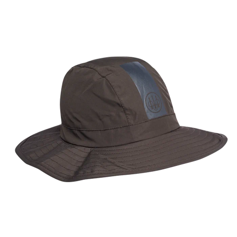 Chapeau Beretta Bucket fabriqué en polyester microripstop, offrant durabilité et légereté, idéal pour les activités de plein air comme la randonnée et la chasse, avec un logo Beretta distinctif pour un style moderne.