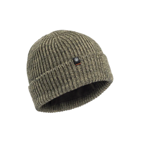 Bonnet Beretta Marten unisexe en fibres Polylana® tricotées avec doublure en micropolaire REPREVE® recyclée, offrant douceur, isolation thermique et respect de l'environnement, idéal pour les activités hivernales et le plein air.