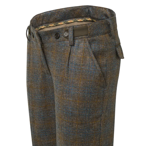 Pantalon de chasse pour femme Beretta St James Breeks en laine et cachemire, imperméable et respirant, parfait pour la battue, vue de devant avec détails bord-côtes tricotés et poches pratiques, idéal pour chasse élégante et confortable