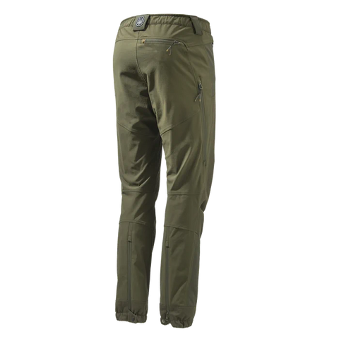 Pantalon de chasse Beretta Thorn Resistant EVO, offrant protection contre ronces, imperméable et respirant grâce à la membrane BWB EVO, idéal pour chasseurs en terrain difficile, fabriqué en polyamide haute ténacité et tissu élastique pour une grande résistance et mobilité.