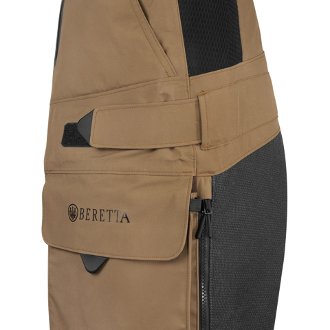 Salopette Beretta B-Xtreme GTX pour chasse, imperméable et coupe-vent avec tissu Gore-Tex et renforts en Kevlar, motif camouflage Avayde pour environnements marécageux