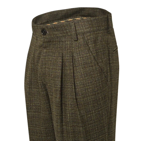 Pantalon de chasse imperméable en laine et cachemire Beretta St James Breeks conçu pour la chasse en battue avec bords-côtes en tricot et boutons personnalisés pour un confort optimal et un look élégant adapté aux conditions extérieures.