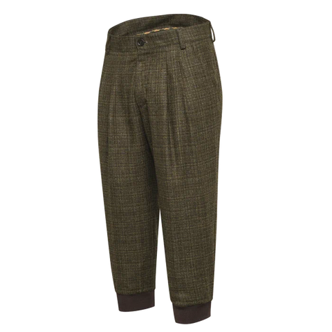 Pantalon de chasse imperméable en laine et cachemire Beretta St James Breeks conçu pour la chasse en battue avec bords-côtes en tricot et boutons personnalisés pour un confort optimal et un look élégant adapté aux conditions extérieures.