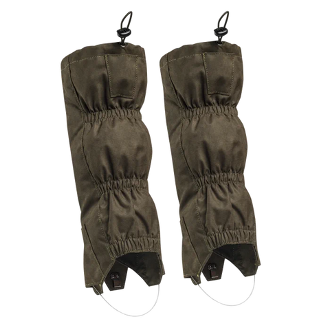 Guêtres Beretta Tech Ankle imperméables et résistantes pour la chasse en terrain difficile, avec doublure hydrofuge, fermeture à glissière SBS, câble en acier, logo Beretta, accessoire de protection