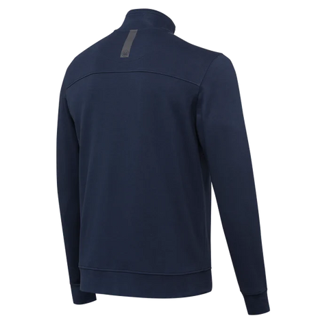 Sweat-shirt Beretta Corporate pour homme en 100 % coton avec logo imprimé, poche latérale, et glissière YKK, idéal pour un style décontracté et confortable, parfait pour les fans de la marque.